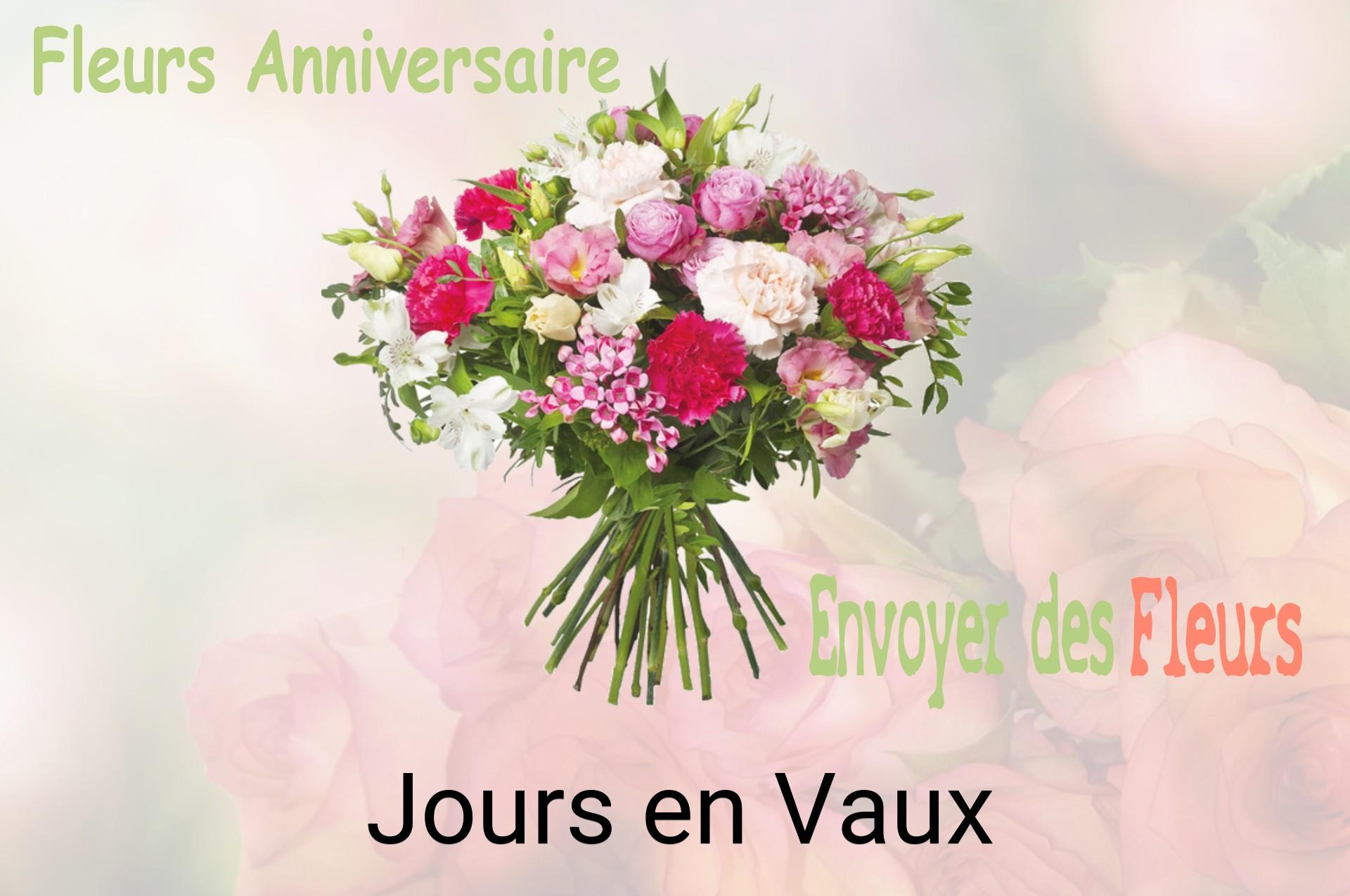 Bouquet de fleurs d’anniversaire livré à Jours-en-Vaux